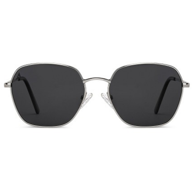 Women Grey Lens & Gunmetal-Toned Other Sunglasses with UV Protected Lens